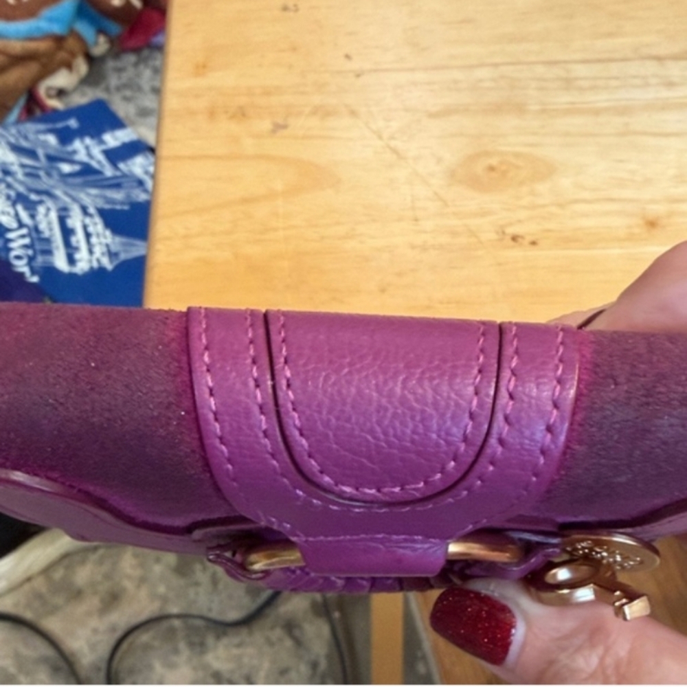 Purple See By Chloe Wallet EUC - Picture 8 of 9